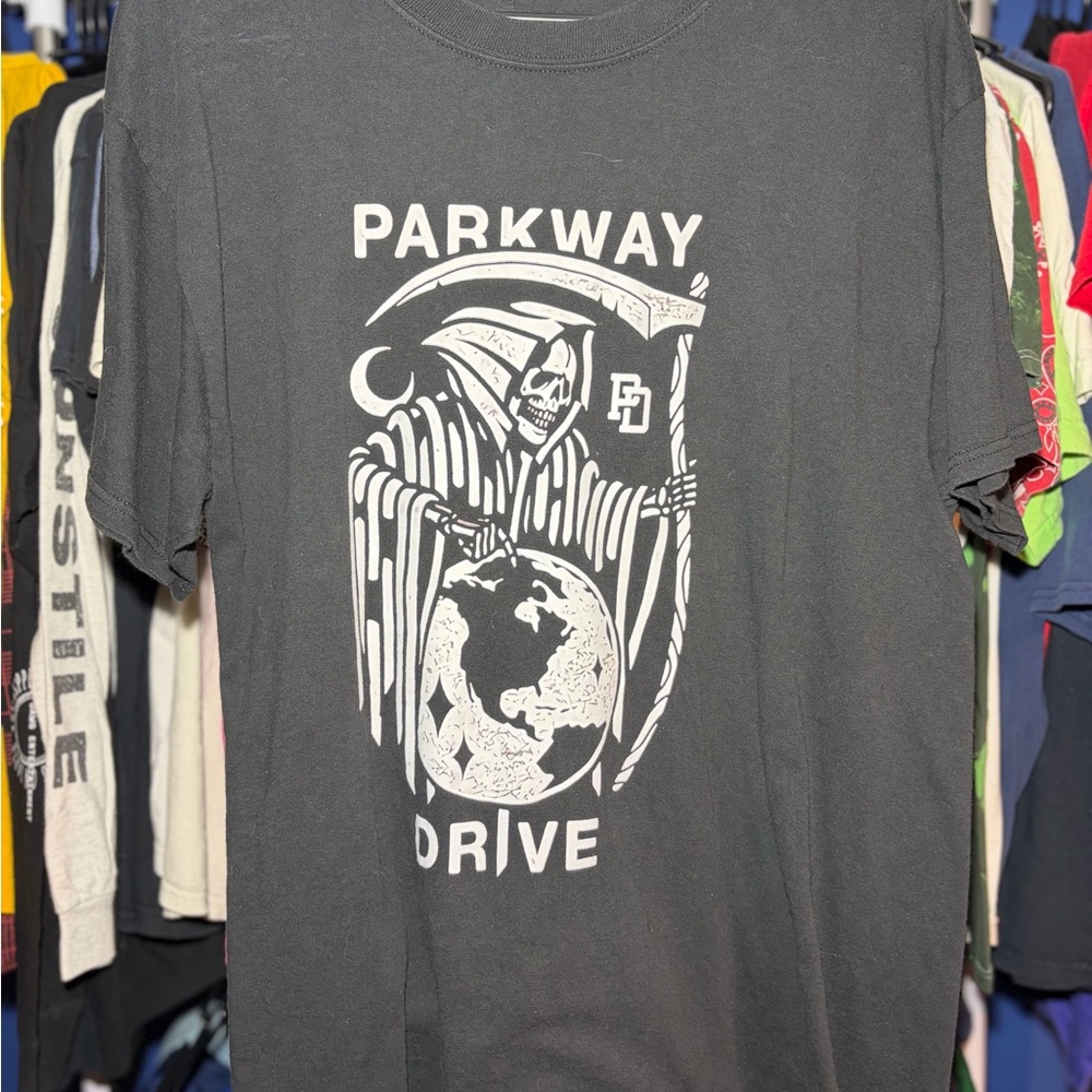 Anvil Black Parkway Drive Graphic Short Sleeve Tee